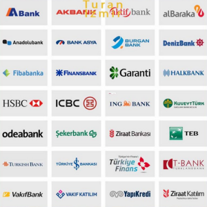 معرفی بانک های ترکیه