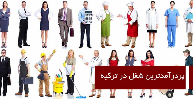 پردرآمدترین مشاغل ترکیه